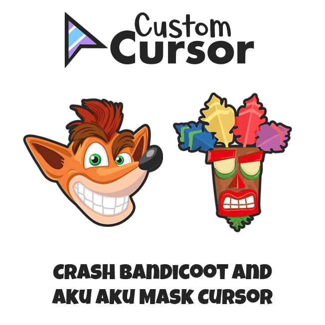 Crash Bandicoot Cursor Collection - Custom Cursor