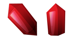 Red Quartz Crystal Cursor