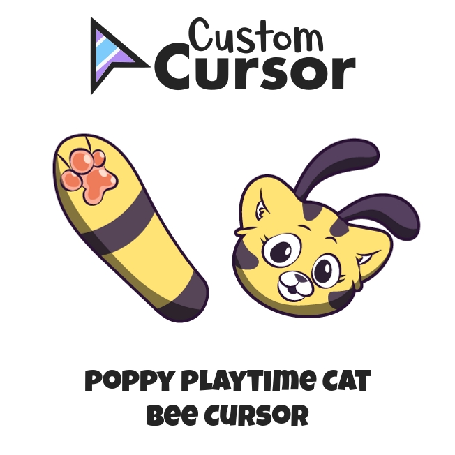 Poppy Playtime Cat Bee Cursor Custom Cursor