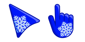 Blue Snow Curseur