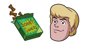 Scooby-Doo Fred Jones and Scooby Snacks Curseur