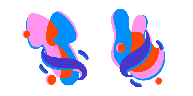Colorful Shapes Cursor