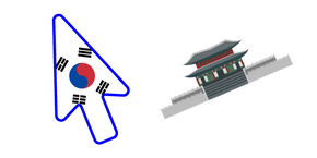 South Korea Curseur