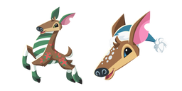 Курсор Animal Jam Jamaaliday Deer