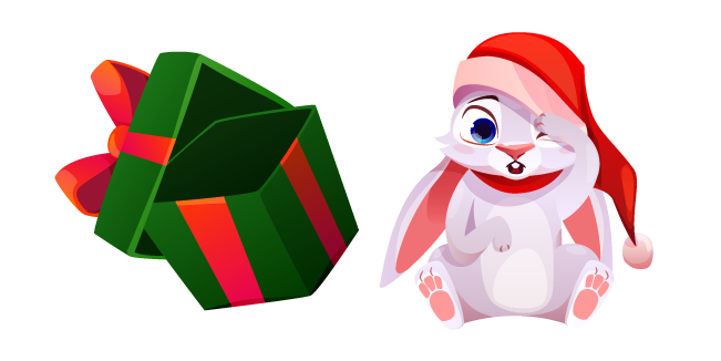 Christmas Rabbit курсор