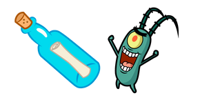 SpongeBob Plankton and Secret Formula Cursor