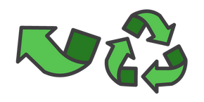 Recycling Sign Curseur