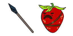 Adventure Time Strawberry Guard Cursor