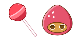 Курсор Cookie Run Strawberry Cookie