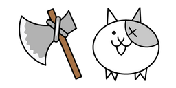 Курсор The Battle Cats Axe Cat