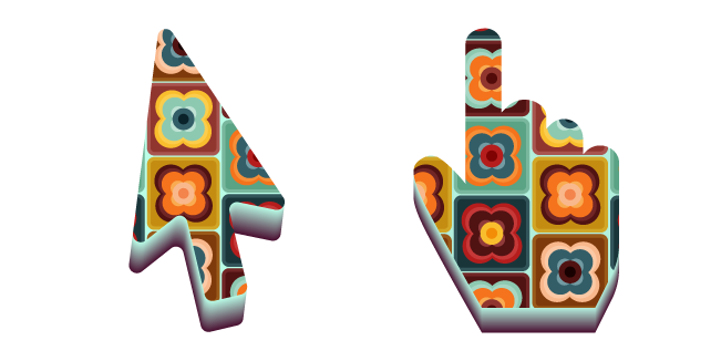 70s Patterns Cursor