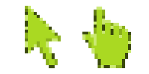 Sheen Green Pixel Curseur