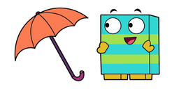 Unikitty! Beau and Umbrella Curseur