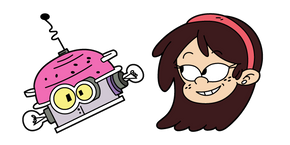 The Loud House Sid Chang and Breakfast Bot cursor