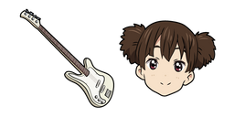 K-ON! Jun Suzuki and Guitar Cursor