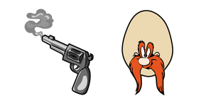 Looney Tunes Yosemite Sam and Pistol cursor