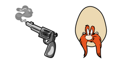 Looney Tunes Yosemite Sam and Pistol Cursor