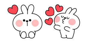 Spoiled Rabbit in Love Meme cursor