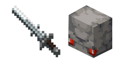 Minecraft Claymore and Redstone Golem Cursor