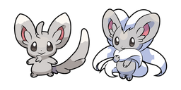 Курсор Pokemon Minccino and Cinccino