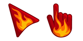 Fire Flame Curseur
