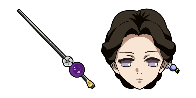 Demon Slayer Tamayo and Barrette Cursor