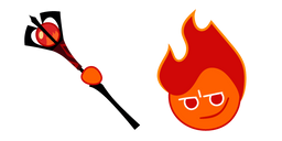 Cookie Run Fire Spirit Cookie Curseur