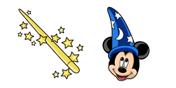 Fantasia Sorcerer Mickey Mouse Cursor