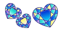 Курсор Stained Glass Hearts