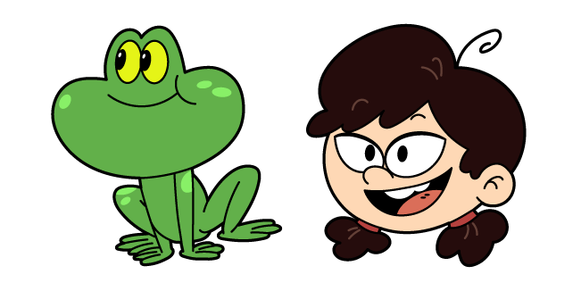 The Loud House Adelaide Chang and Froggy Cursor