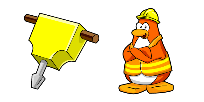 Club Penguin Rory and Jackhammer курсор