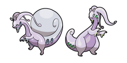 Pokemon Hisuian Goodra and Goodra Curseur