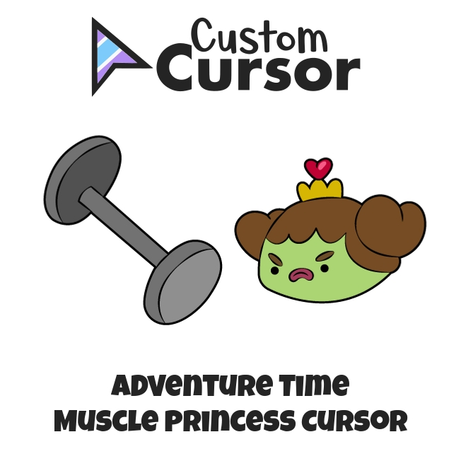 Adventure Time Muscle Princess Cursor – Custom Cursor