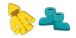 Rain Coat and Boots Cursor