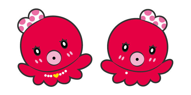 Chu-Chu-Ta-co the Red Octopus курсор