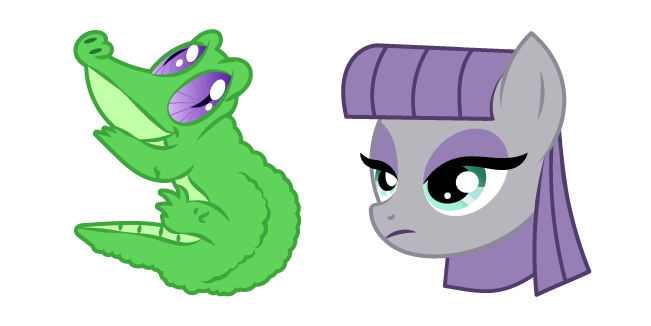 My Little Pony Doctor Maud Pie and Crocodile Cursor