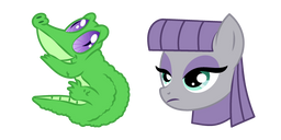 My Little Pony Doctor Maud Pie and Crocodile Cursor