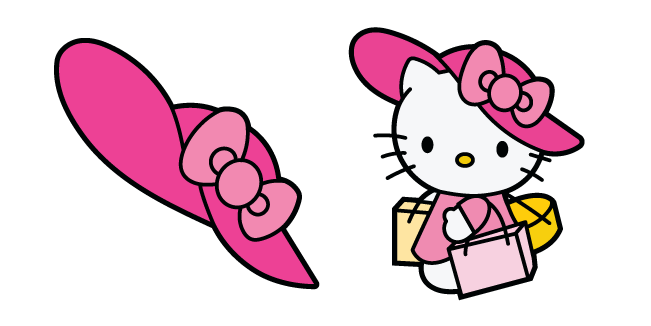 Hello Kitty Shopping Cursor