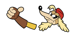 Cuphead Pilot Saluki Cursor