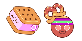 Cookie Run Yoga Cookie and Speaker Sandwich Cursor