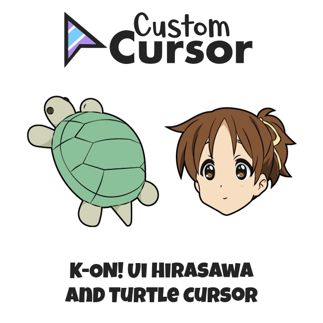 K-ON Yui Hirasawa and Guitar cursor – Custom Cursor