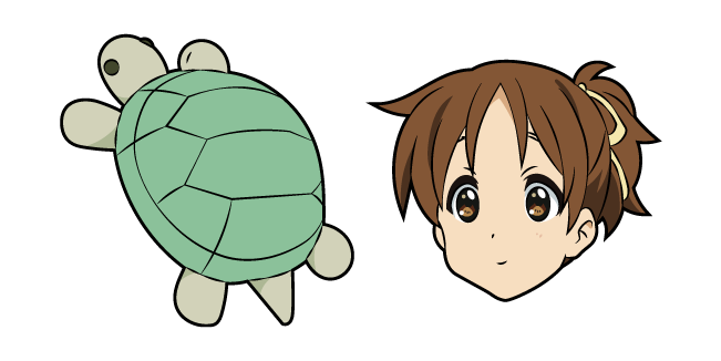K-ON! Ui Hirasawa and Turtle курсор