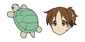 K-ON! Ui Hirasawa and Turtle Cursor