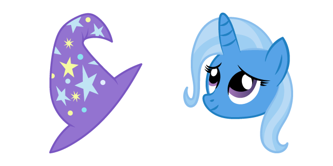 My Little Pony Trixie Lulamoon and Purple Hat Cursor