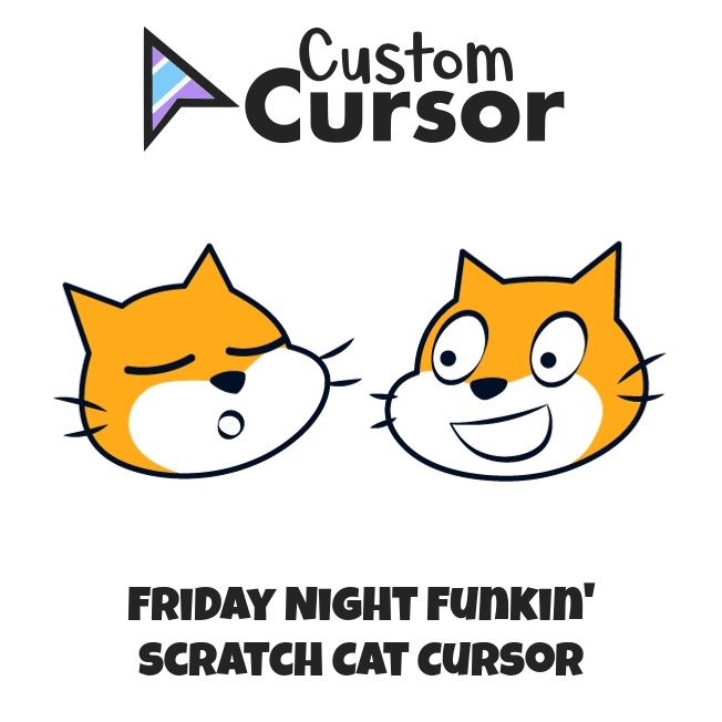 Скретч против. Scratch Cat Friday Night Funkin. Cat cursor. Scratch characters.