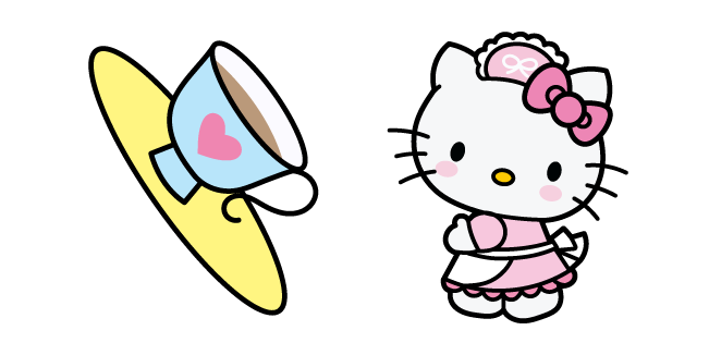 Hello Kitty Maid курсор