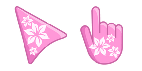 Курсор Pink-White Blossom