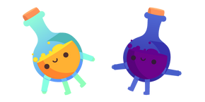 Ooblets Lickzer and Gleamy Lickzer  Curseur