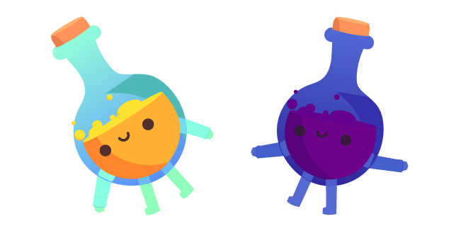 Ooblets Lickzer and Gleamy Lickzer  курсор