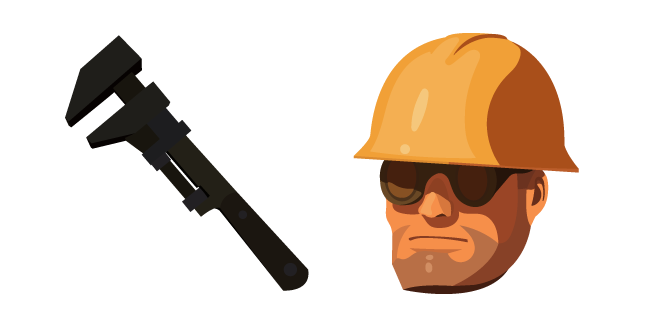 Team Fortress 2 Engineer and Wrench курсор